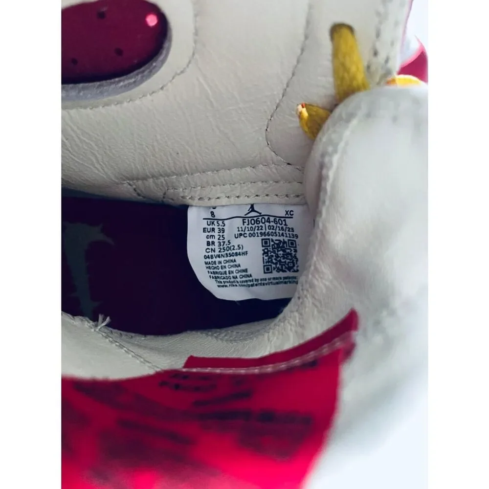 Nike Air Jordan 1 Zoom Comfort 2 x Teyana Taylor Gym Red FJ0604-601 8 US